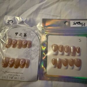 Stylish Nude Press-On Nails